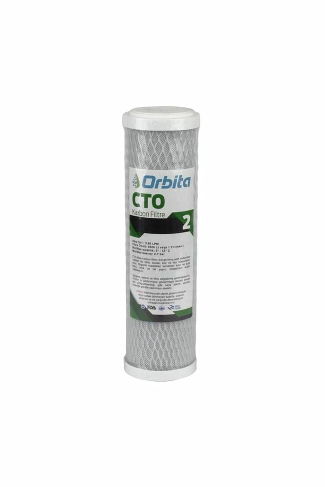Orbita 10'' Cto Blok Karbon Filtre