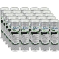 Orbita Toptan 25 Adet Orbita 10'' Cto Blok Karbon Filtre