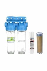 10 Inç Dp Duo Housıng 3/4'' sediment Reçineli Set