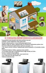 Aqualine Swan Maxi Kabinet Otomatik Su Yumuşatma, Kireç Arıtma Cihazı-runxin Debi Kontrollü