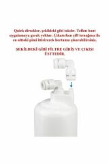 Inline Çift Çubuklu 6'lı Filtre Seti Dirsekler Dahil