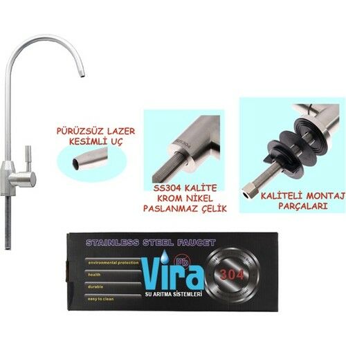 Orbita Ss304 Paslanmaz Ultralüks Arıtma Musluğu