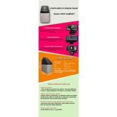 Aqualine Swan Mini Kabinet Otomatik Su Yumuşatma Cihazı - Mekanik Zaman Kontrollü