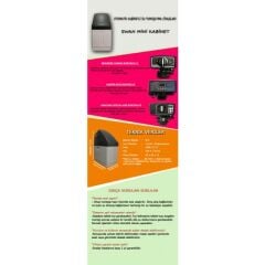Aqualine Swan Mini Kabinet Otomatik Su Yumuşatma Cihazı Runxin Debi Kontrollü