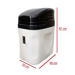 Aqualine Swan Mini Kabinet Otomatik Su Yumuşatma Cihazı- Canature Dijital Debi Kontrollü