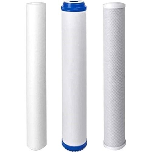 Orbita 20'' 5 Mikron Spun Pp, Cto Gac Üçlü Filtre Seti