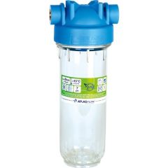 Atlas Filtri Atlas 10 Inç Dp Mono Housıng 3/4'' Tekli Filtre Kabı Boş