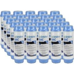 25 Adet Orbita 10\'\' Gac Granül Aktif Karbon Filtre