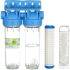 Atlas Filtri Atlas 10 Inç Dp Duo Housıng 3/4'' Dolu Filtre Kabı-yıkanabilir ve Silifoz