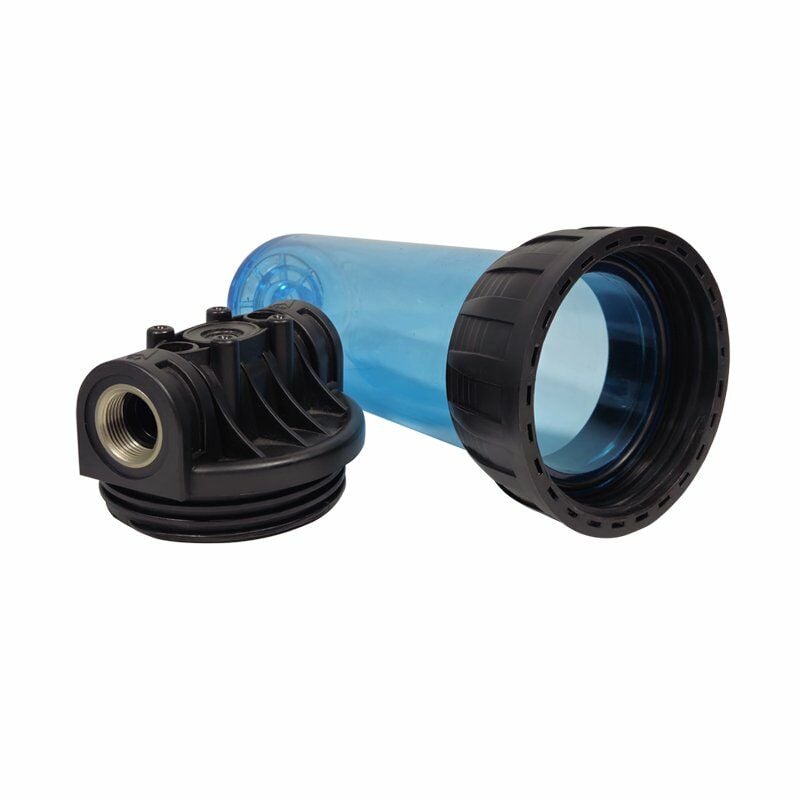 Orbita 10'' Tekli Boş Filtre Kabı Bağlantı Çapı Seçenekli- 1 1/4''