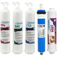 Orbita 11 Aşamalı Pompalı Filmtec Membranlı 8 Lt Tanklı Su Arıtma Cihazı