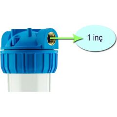 Atlas Filtri 20'' 3p Master Atlas Filtre Kabı Housıng 1 Inç Bağlantılı