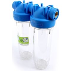 Atlas Filtri Atlas Dp Housıng Duo 3/4'' Ikili Filtre Kabı Boş