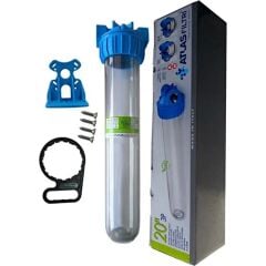 Atlas Filtri 20'' 3p Master Atlas Filtre Kabı Housıng 3/4 inç bağlantılı