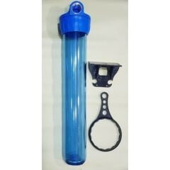 Orbita 20'' İnç Tekli Boş Su Arıtma Filtre Kabı Bağlantı Çapı Seçenekli - 1 1/4 ''